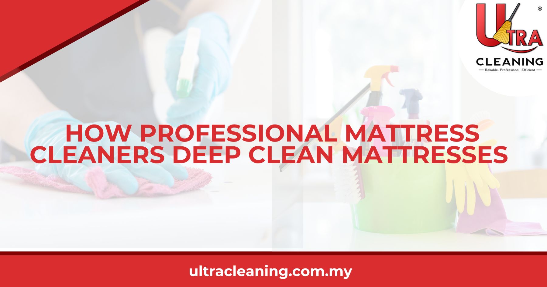 How Professional Mattress Cleaners Deep Clean Mattresses