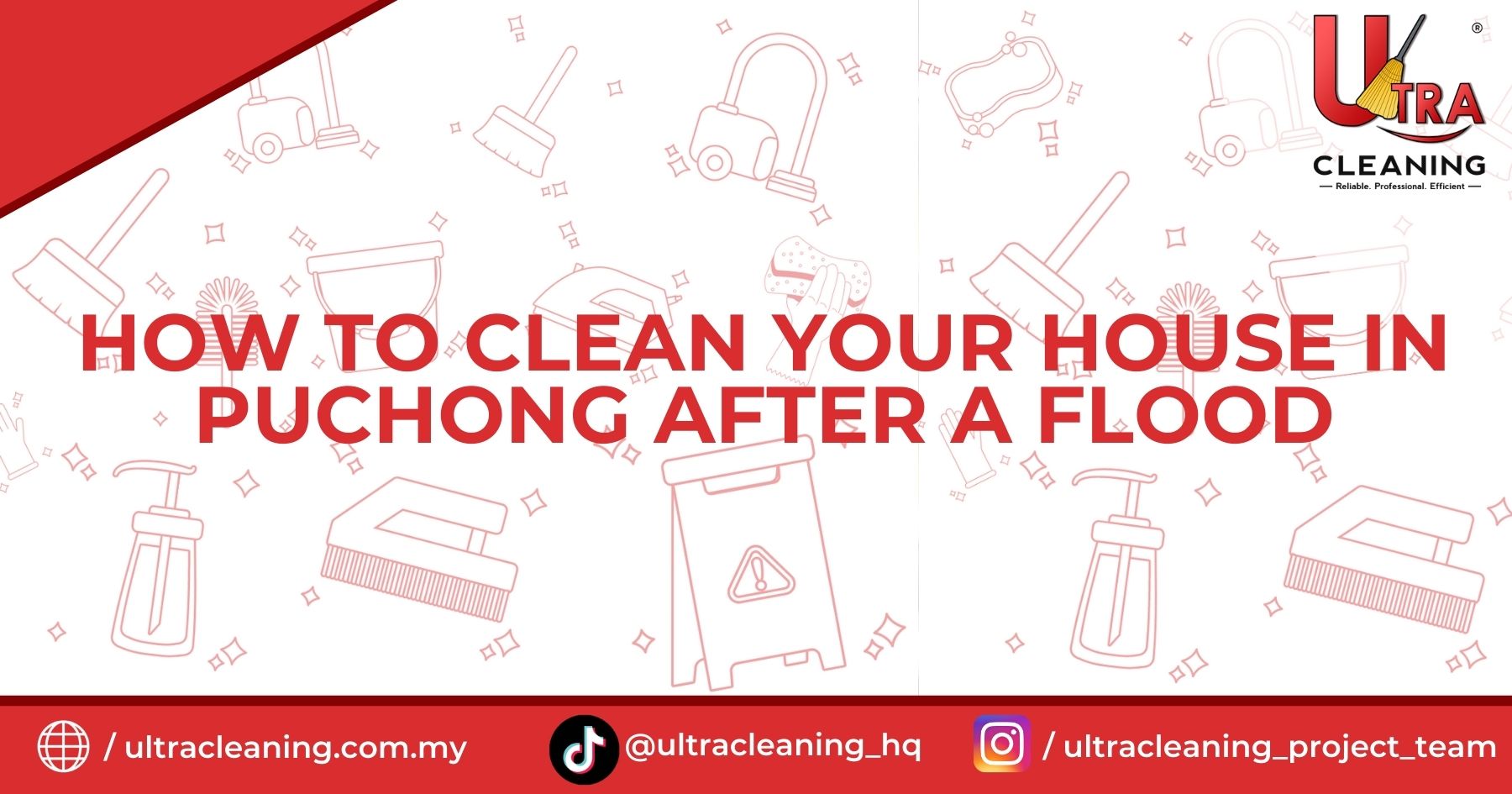 How To Clean Your House in Puchong After a Flood